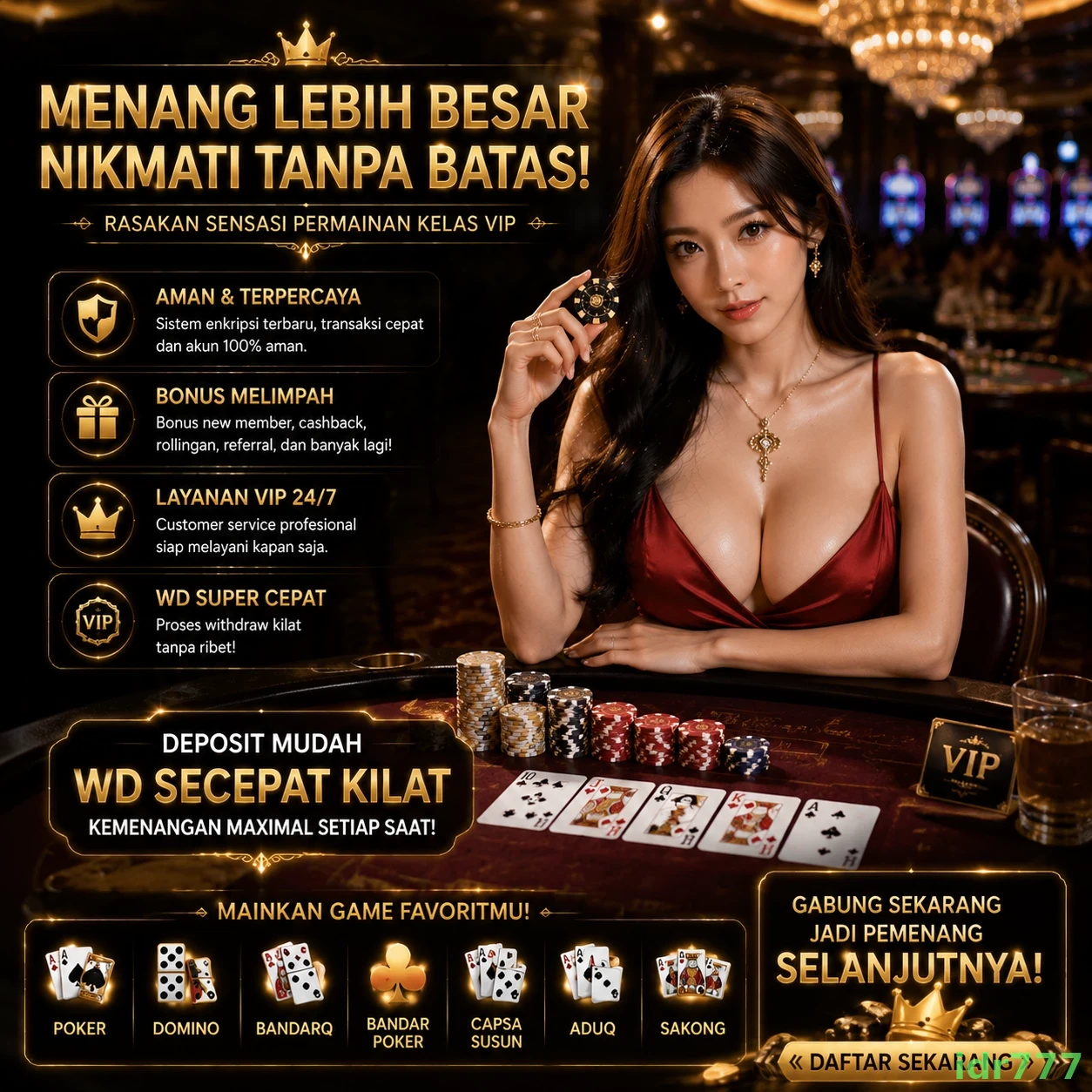 idr777 Tutorial Pemain
